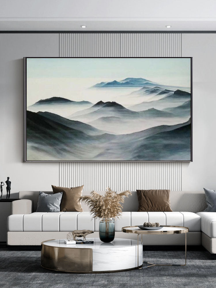 Shrouded in Mist Painting