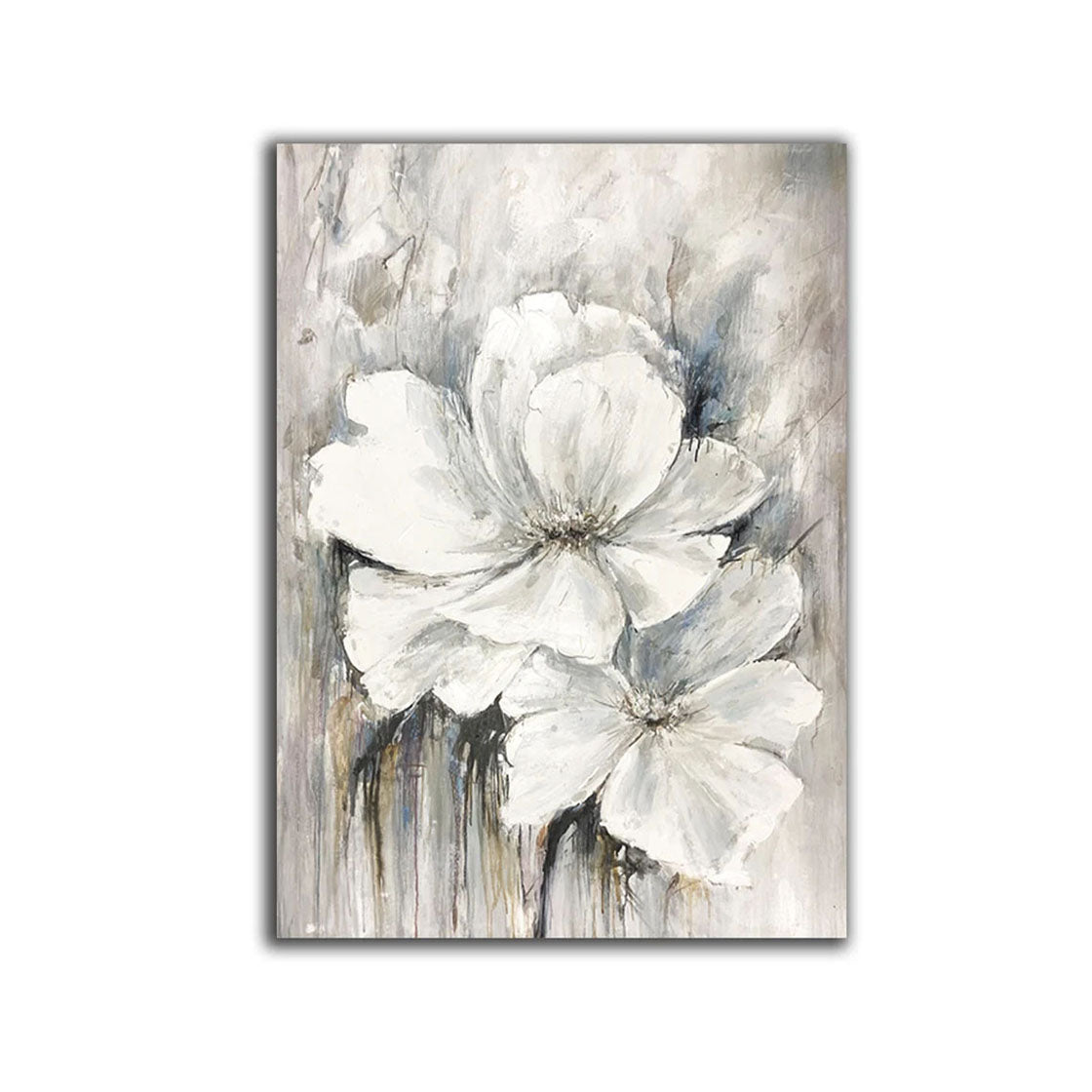 Melancholic White Flowers