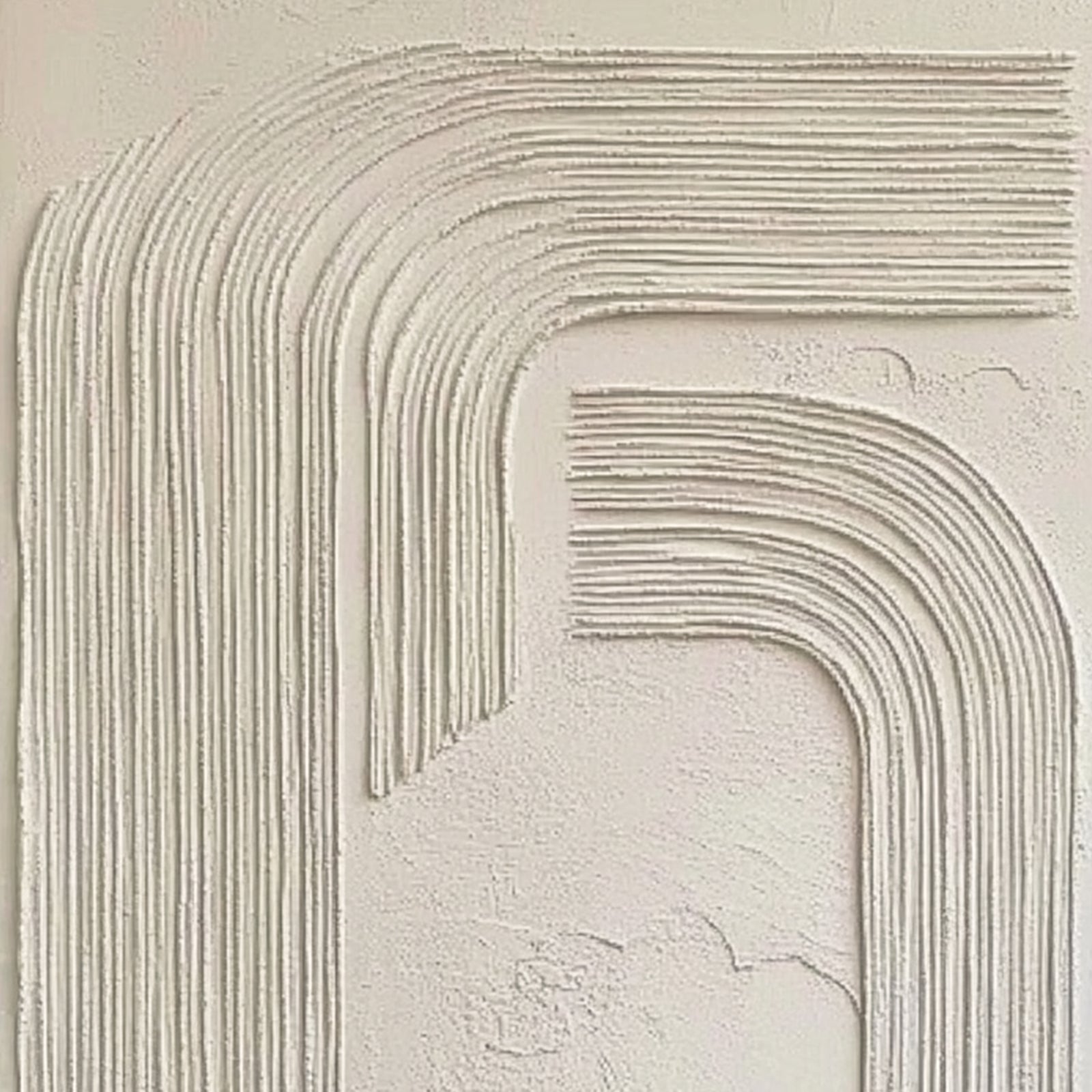 100% Hand-Painted Minimalist Style Art Painting (Vertical) #T0001