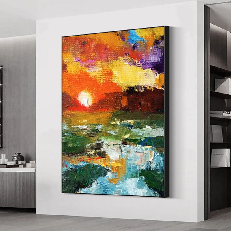 Sunset Valley Painting