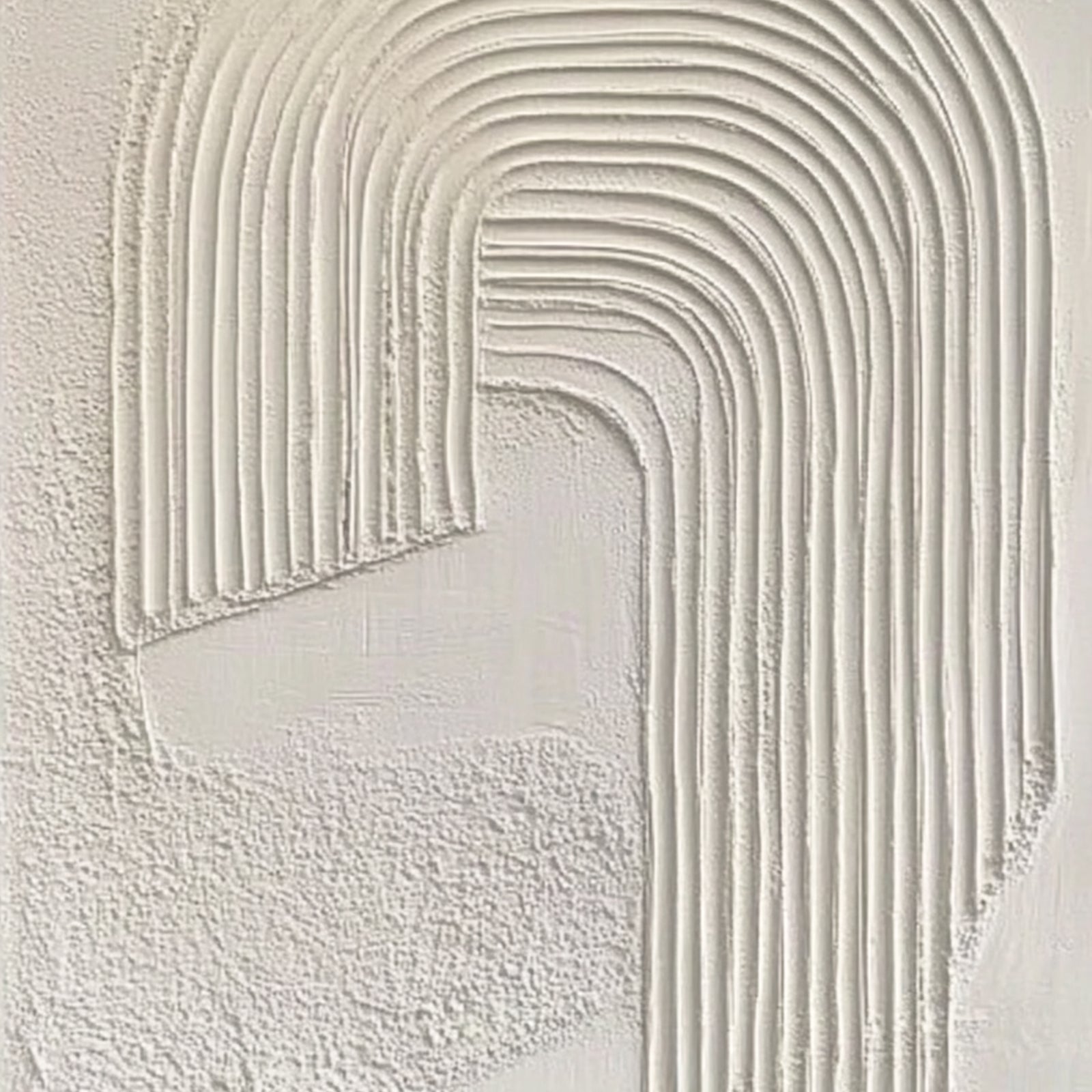 100% Hand-Painted Minimalist Style Art Painting (Vertical) #T0001