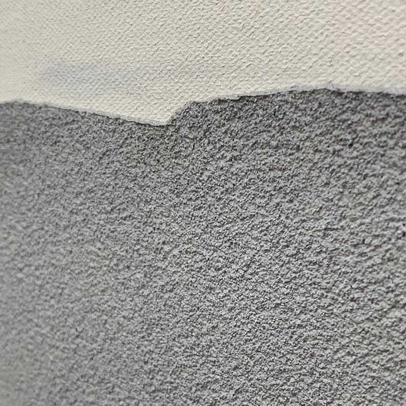Abstract Grey White Textured Oil Painting on Canvas - kalapaint