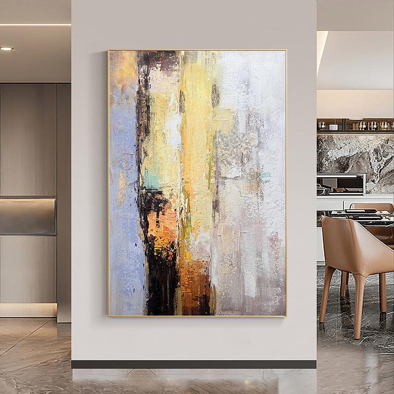 Abstract Colorful Acrylic Texture Oil Painting - kalapaint