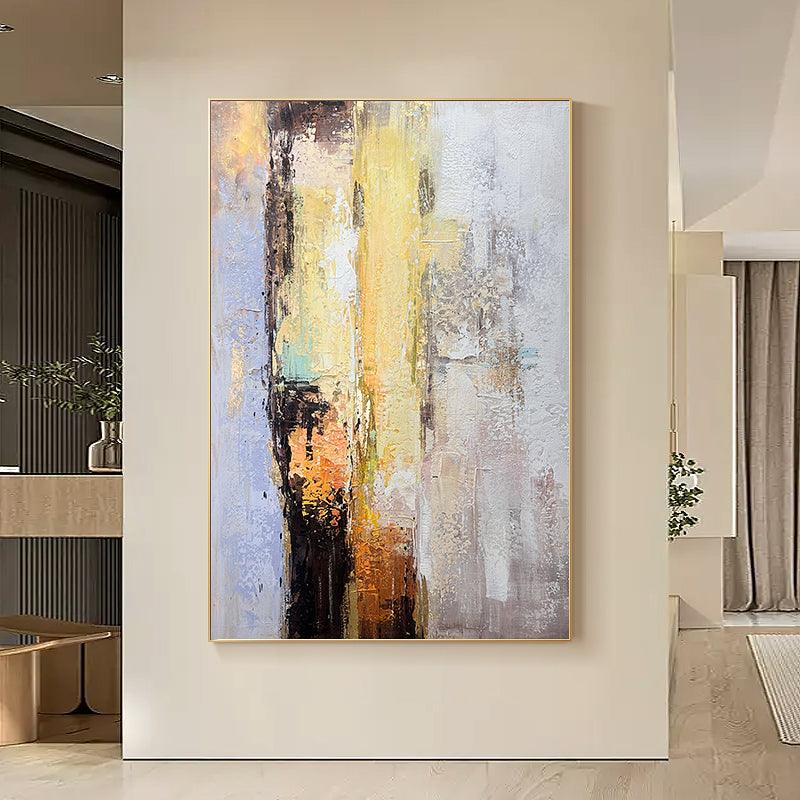 Abstract Colorful Acrylic Texture Oil Painting - kalapaint