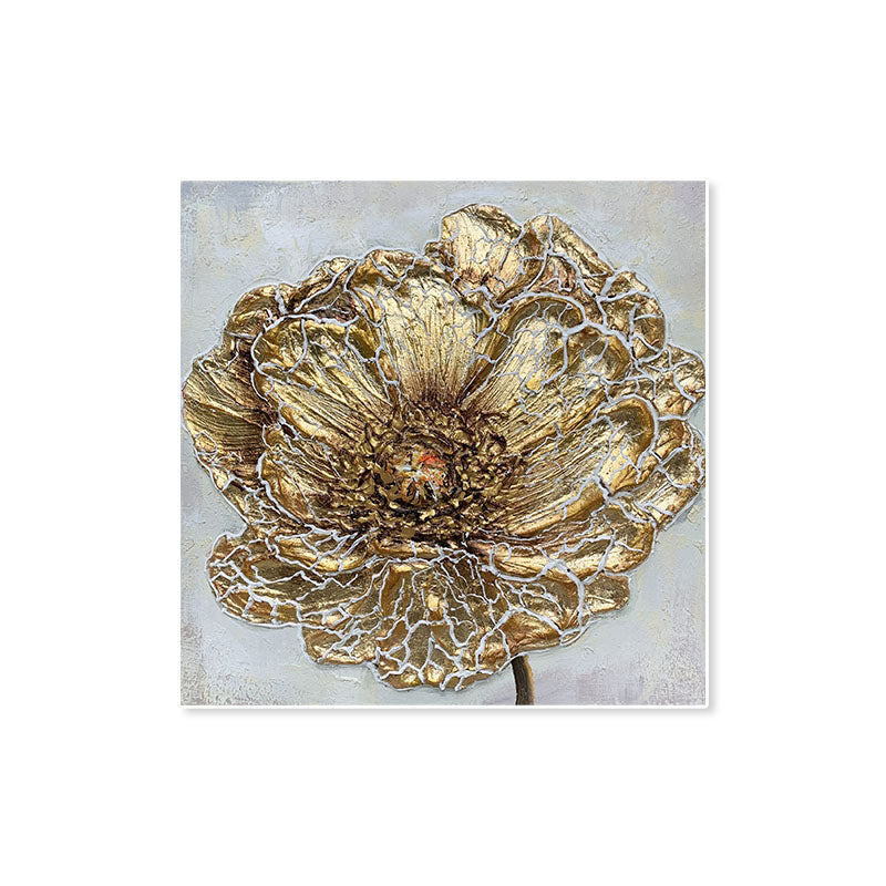 Golden Dandelion Painting