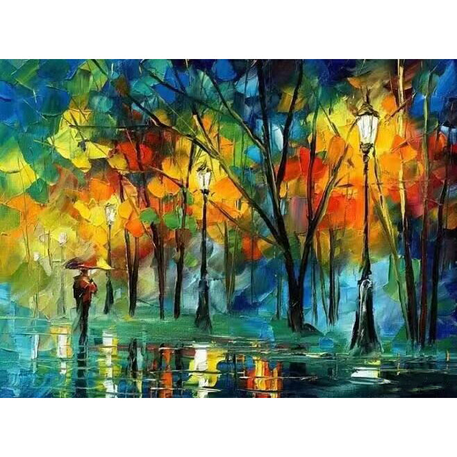 Moonlit Avenue