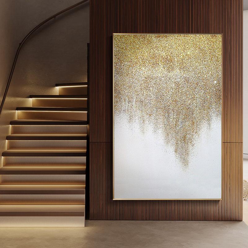Golden Downpour Painting