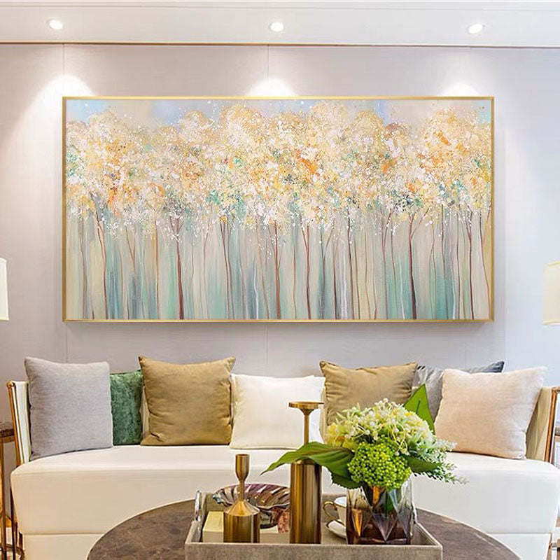 The Golden Woods Painting