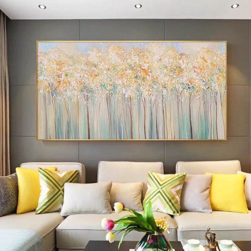 The Golden Woods Painting