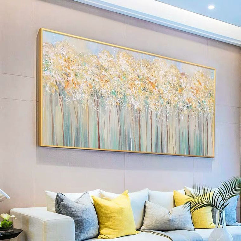 The Golden Woods Painting