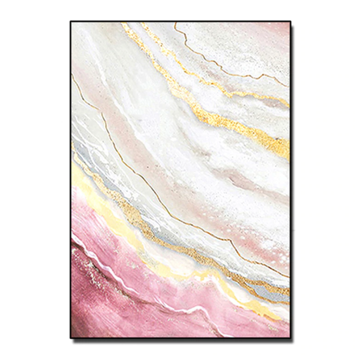 Pink Coast Painting
