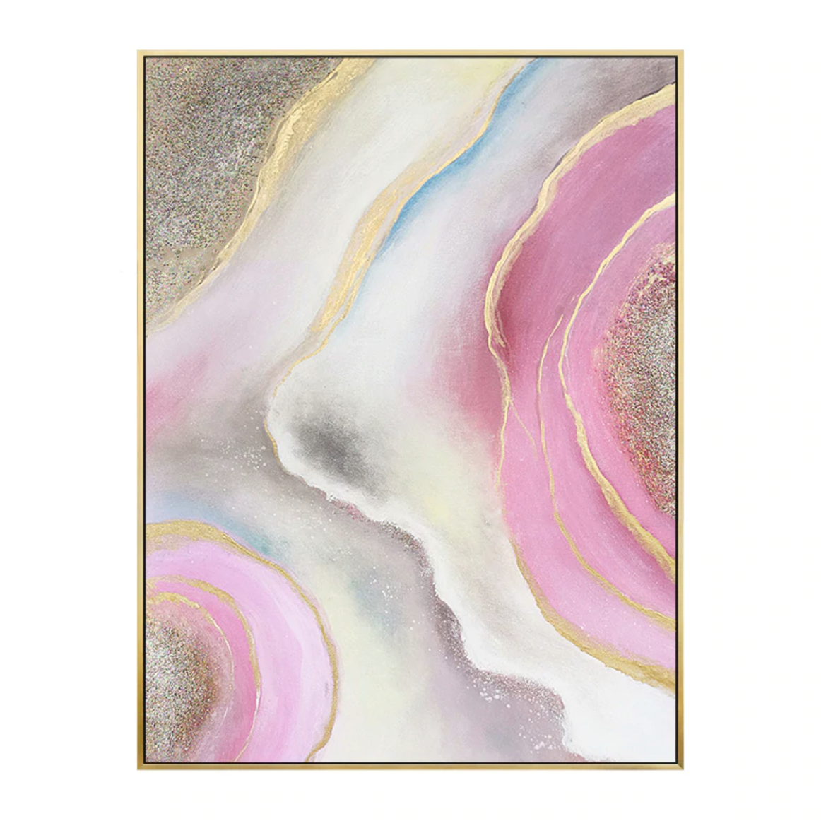 Pink Lava Painting