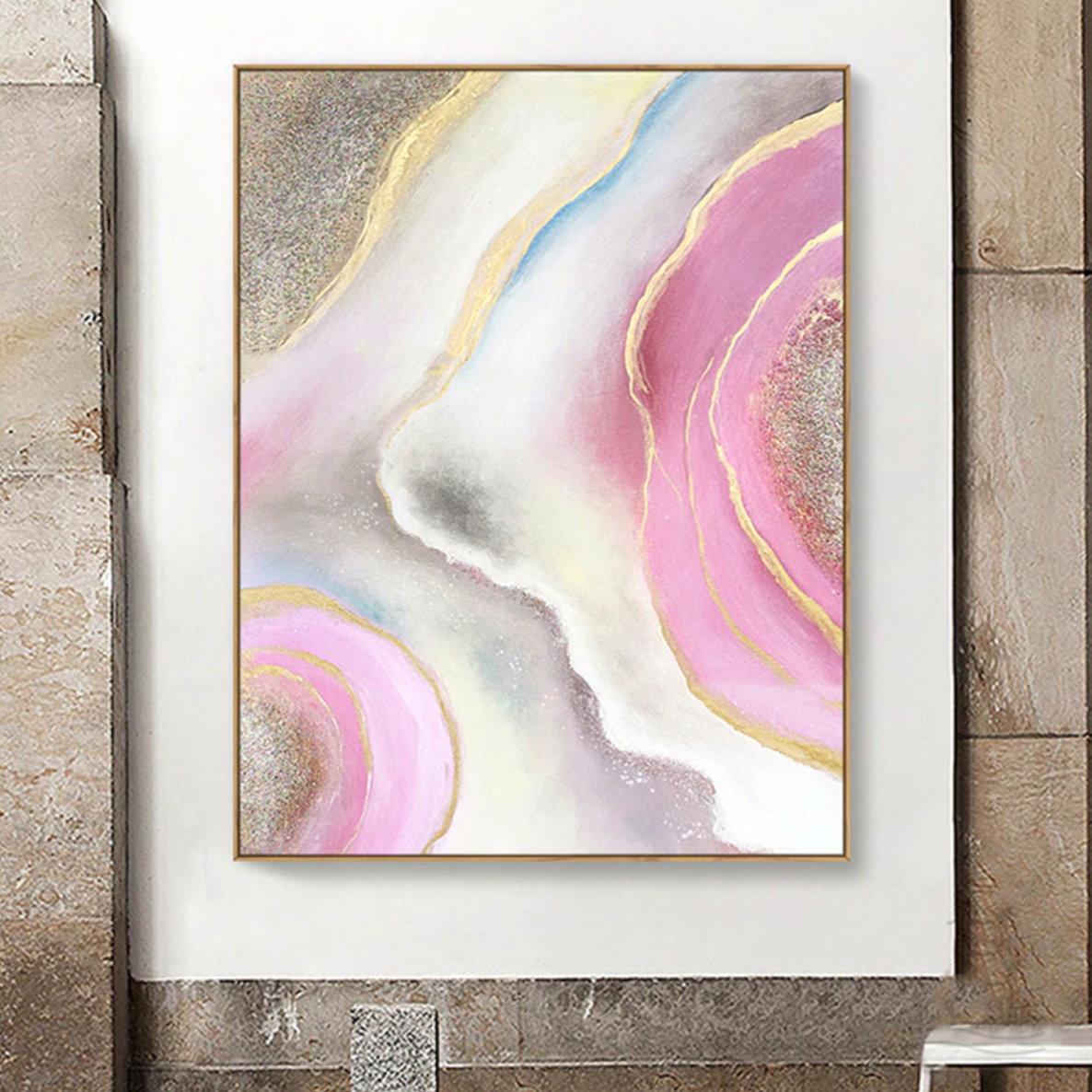 Pink Lava Painting