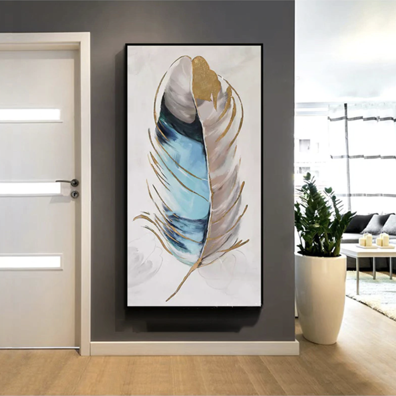 Feather Painting
