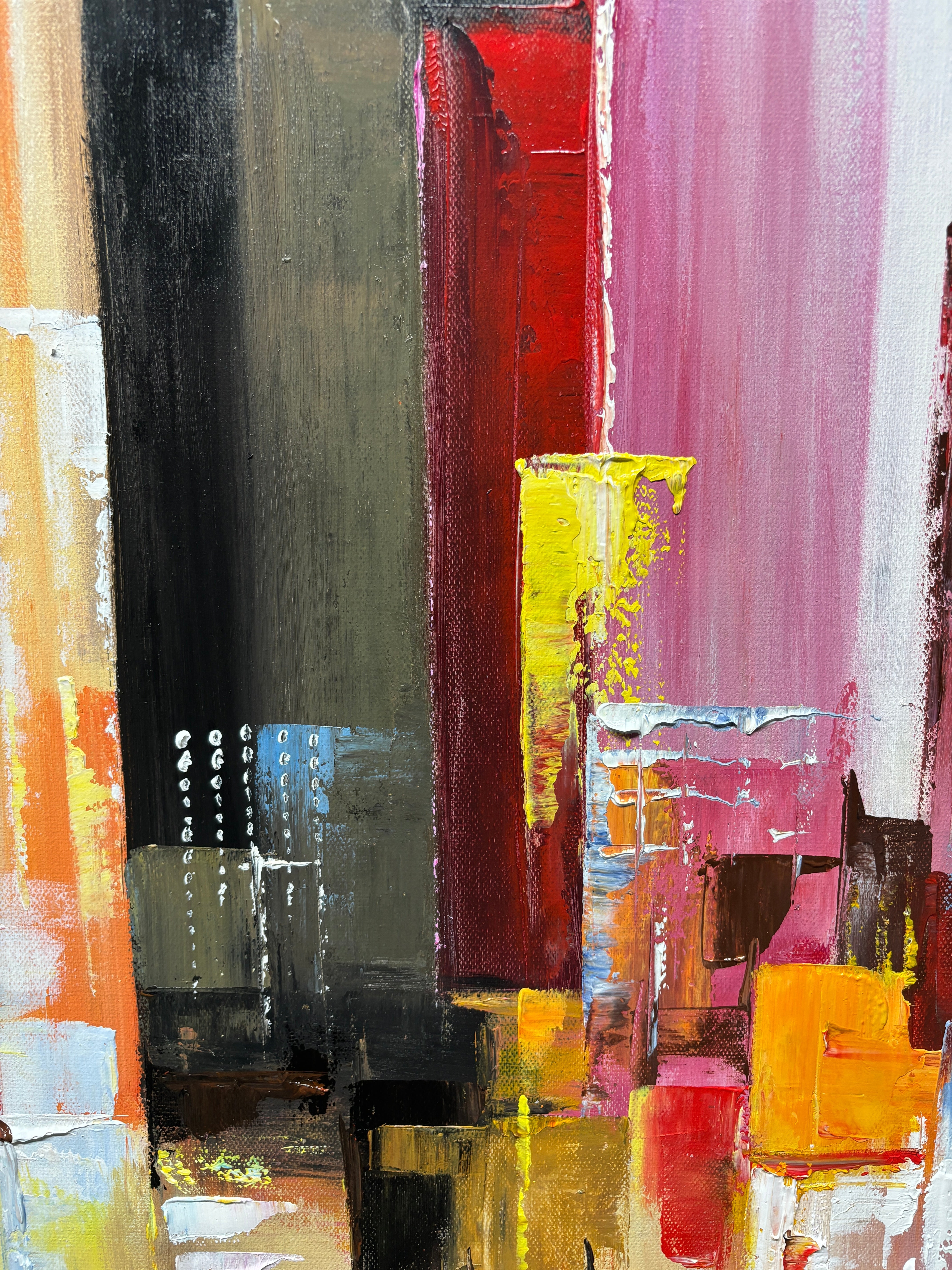 Bright City Mornings Painting