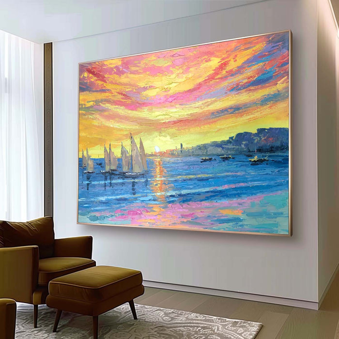 Sunlit Harbor