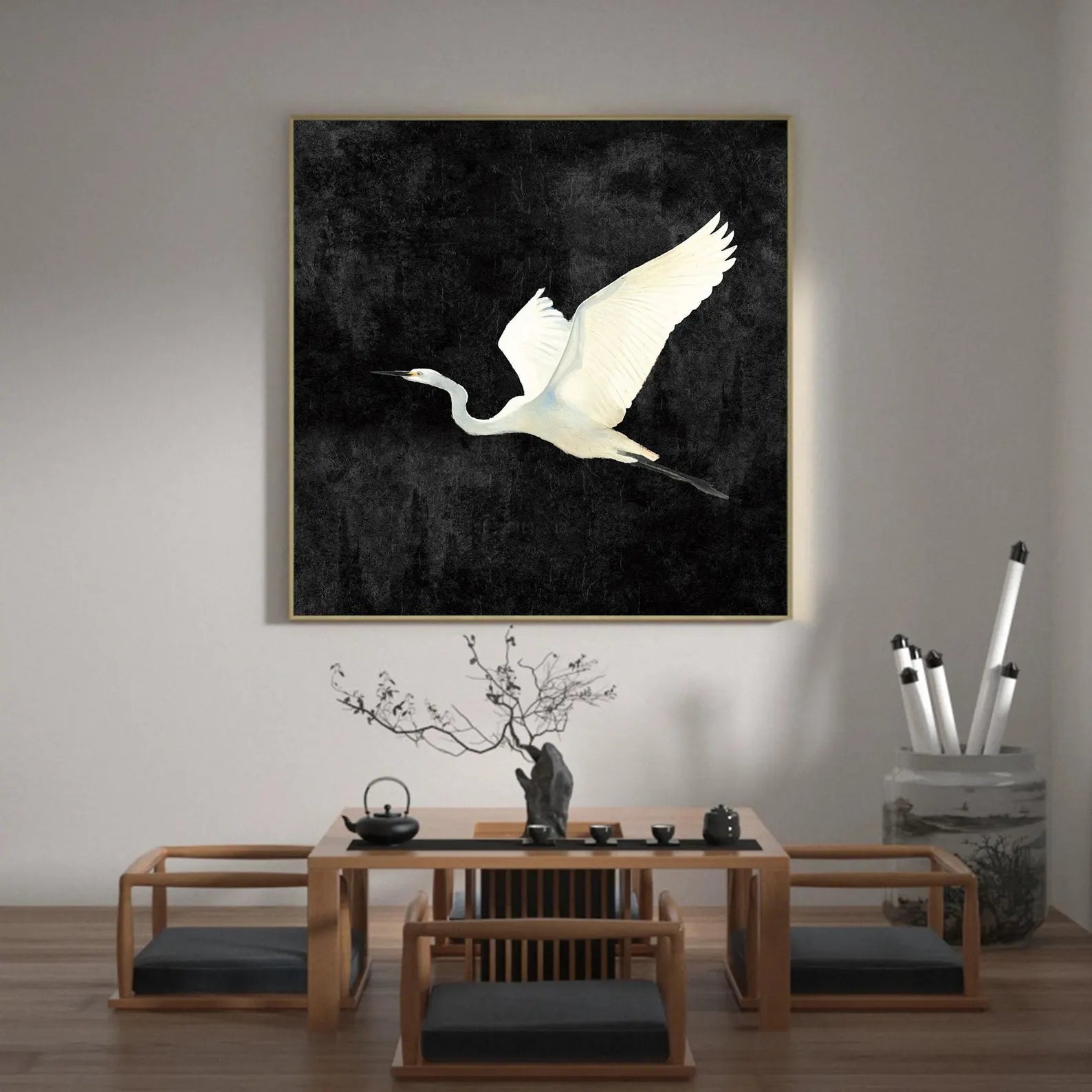 The White Egret