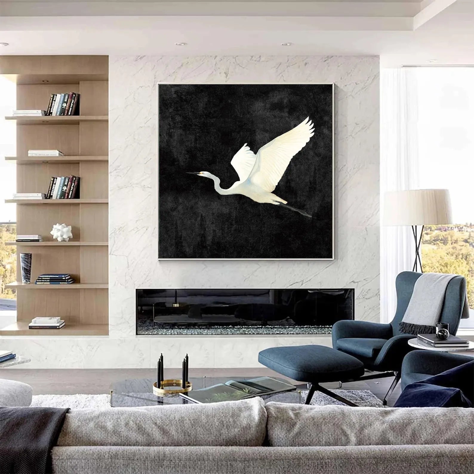 The White Egret