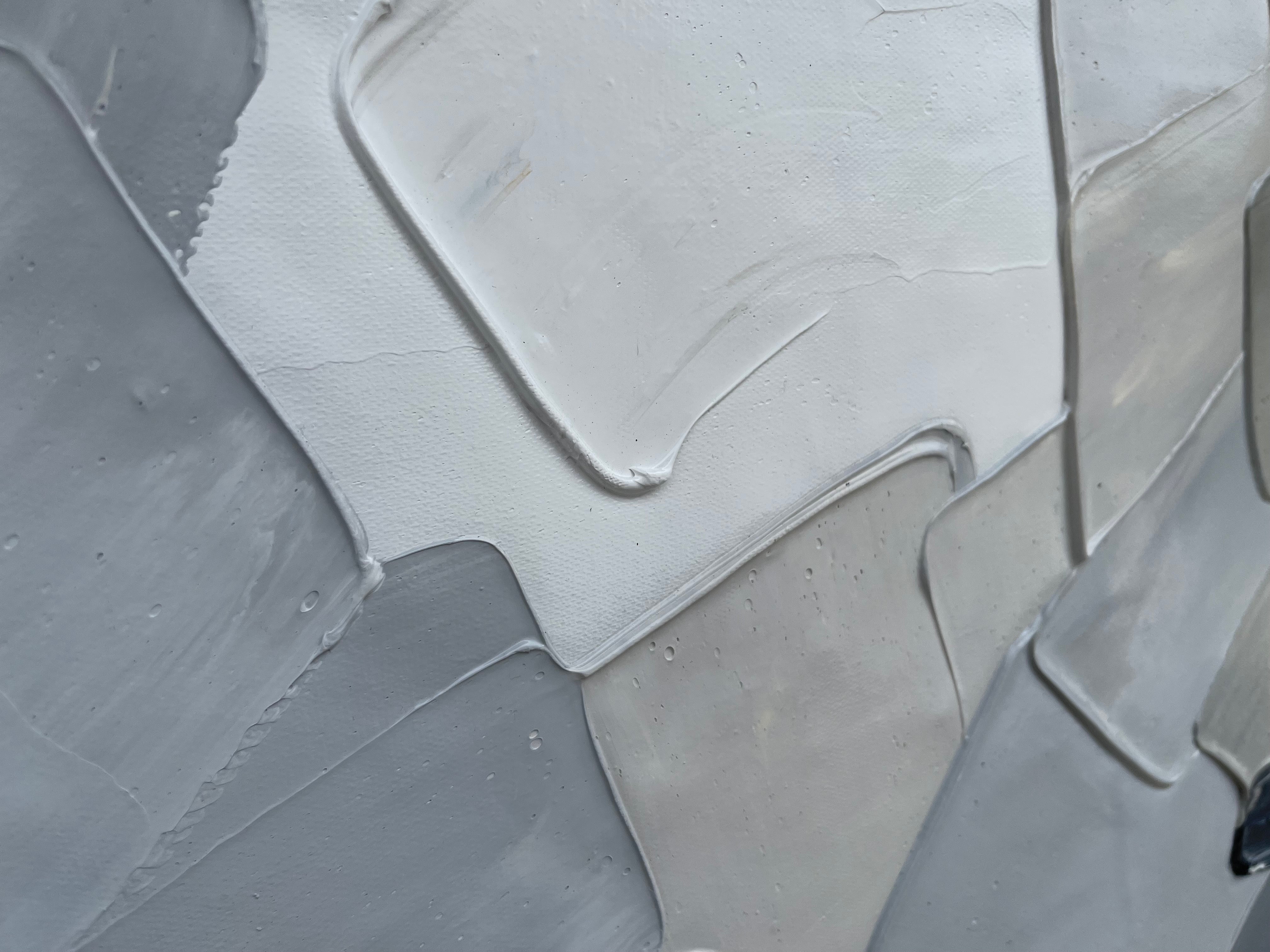 Patches of Snow Painting